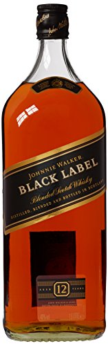 Johnnie Walker Black Label Blended Scotch Whisky 40% 1,5l Flasche von JOHNNIE WALKER