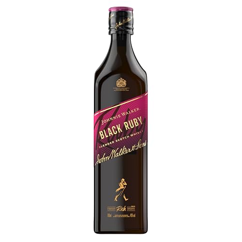 Johnnie Walker Black Ruby, Blended Scotch Whisky, fruchtig, 40 Prozent vol, perfekt für Cocktails, 700 ml von JOHNNIE WALKER