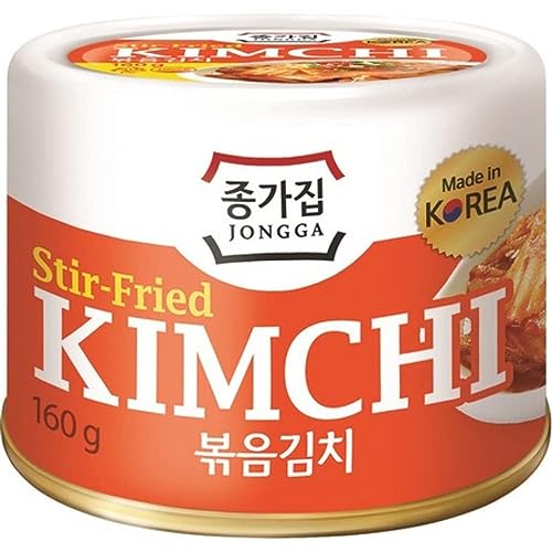 JONGGA - Gebratenes Kimchi - (1 X 160 GR) (Packung mit 4) von JONGGA