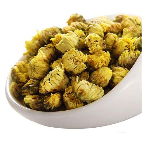 JQ Chrysanthemen Knospen Tee, Duftendes Teekraut, ganze, handverlesene Knospen (1 x 200 g) von JQ