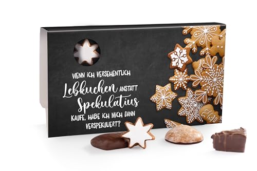 Lebkuchenmischung, verspekuliert, Dominosteine, Zimtstern, Spitzkuchen, Lebkuchen, Geschenkidee für Weihnachten, Klimaneutral produziert, 150 g von JUNG