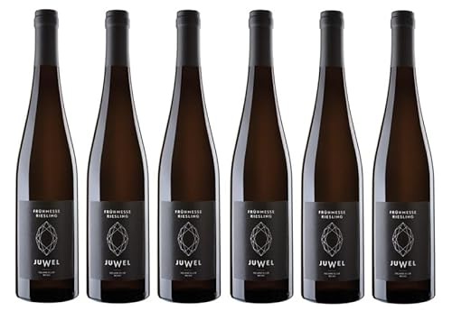 6x 0,75l - 2021er - Juliane Eller - Frühmesse - Riesling - Qualitätswein Rheinhessen - Deutschland - Weißwein trocken von JUWEL-Weine