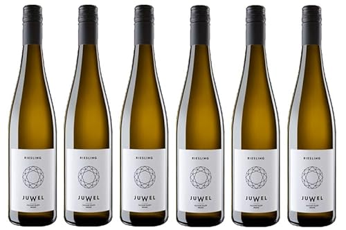 6x 0,75l - 2023er - Juliane Eller - JUWEL - Riesling - Qualitätswein Rheinhessen - Deutschland - Weißwein trocken von JUWEL-Weine