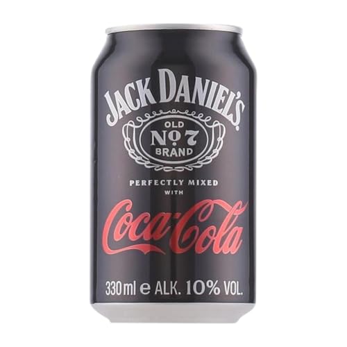 Getränke und Mixer 6 Einheiten Box Jack Daniel's Old Nº 7 Tennessee Whiskey & Cola Alu-Dose 33 cl von Jack Daniel's Distillery