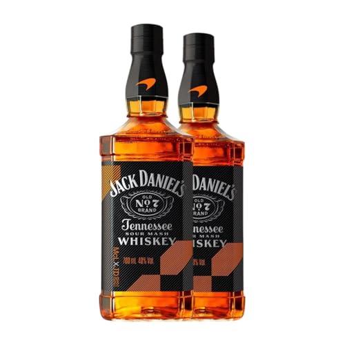 Whisky Bourbon Jack Daniel's Old No.7 McLaren Limited Edition 70 cl (Karton mit 2 Flaschen von 70 cl) von Jack Daniel's Distillery