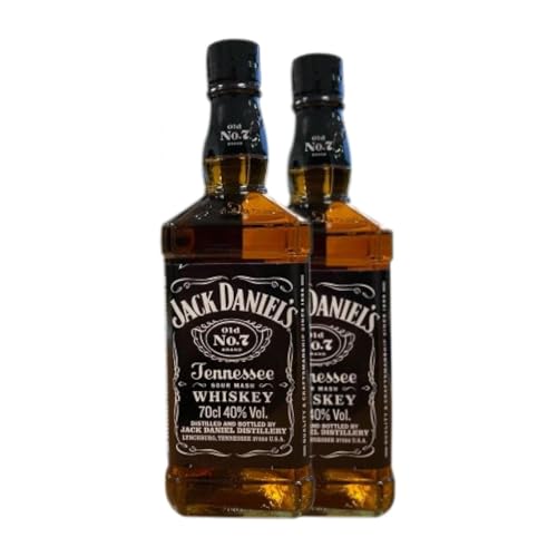 Whisky Bourbon Jack Daniel's Old No.7 Metal Box Edition 70 cl (Karton mit 2 Flaschen von 70 cl) von Jack Daniel's Distillery