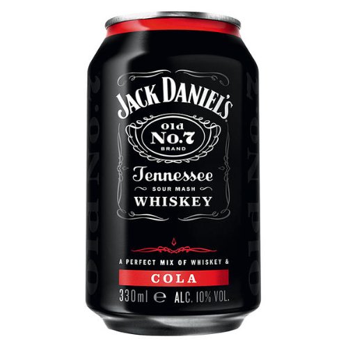 24 Dosen a Jack Daniels Daniel´s & Cola a 0,33L 10% Vol. Dose inc. 6.00€ EINWEG Pfand von Jack Daniel's