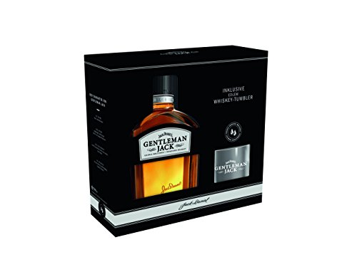 Jack Daniel's Gentleman Jack Geschenkset mit Tumbler Bourbon Whiskey (1 x 0.7 l) von Jack Daniel's