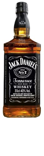 Jack Daniel's Old No.7 Tennessee Whiskey - 40% Vol. (1 x 0.35 l) / Durch Holzkohle gefiltert. Tropfen für Tropfen von Jack Daniel's