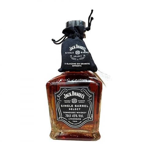 Jack Daniel's Select Single Barrel Tennessee Whiskey 45% Vol. 0,7l mit Whisky Stones von Jack Daniel's