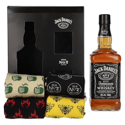 Jack Daniel's Tennessee Whiskey 40% Vol. 0,7l mit Socken von Jack Daniel's