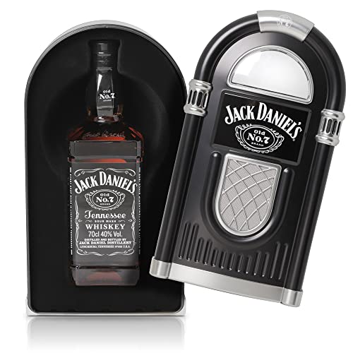 Jack Daniel's Old No. 7 - Tennessee Whiskey - Jukebox Edition - Ein hochwertiges Geschenk - Karamell, Vanille und Noten von Eichenholz - 0.7L/40%Vol. von Jack Daniel's