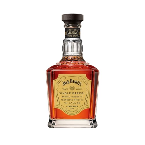 Jack Daniel's Single Barrel Barrel Strength - Tennessee Whiskey - Kraftvoll mit Noten von Vanille und leichtem Rauch - 0.7L/ 64.5% Vol. von JD Single Barrel Barrel Strength