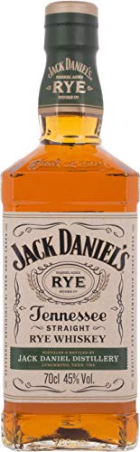 Jack Daniel's Tennessee Rye Whiskey - Mit süßen Karamell- und kräftigen Gewürz-Noten 1x 0,7l 45% Vol. von Jack Daniel's