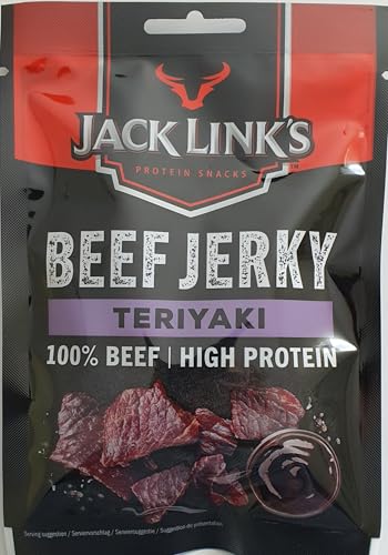 Jack Link's Beef Jerky Teriyaki, 6er Pack (6 x 70g) von Jack Link's