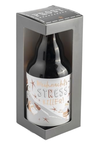 Jack´s Bierflasche Weihnachten ''Weihnachtsstresskiller'' mit Geschenkverpackung 0,33 l/Wichteln/Nikolaus/Heilig Abend von Jack's