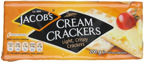 Jacob's Cracker's Cream Crackers 200g, 3er Pack (3 x 200 g) von Jacob´s Cracker´s