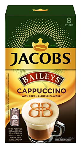 Jacobs Cappuccino Baileys, 80 Kaffeesticks, 10er Pack, 10 x 8 Getränke von Jacobs