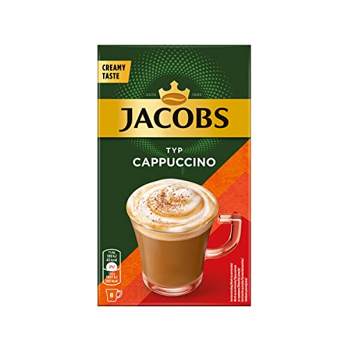 Jacobs Cappuccino Sticks, 1 x 8 Getränke von Jacobs