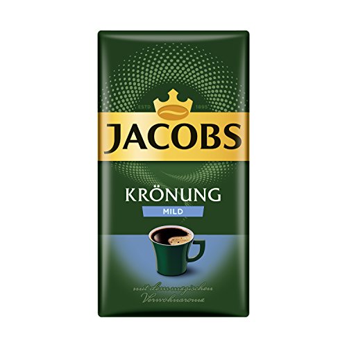 Jacobs Filterkaffee Krönung Mild, 500 g gemahlener Kaffee von Jacobs
