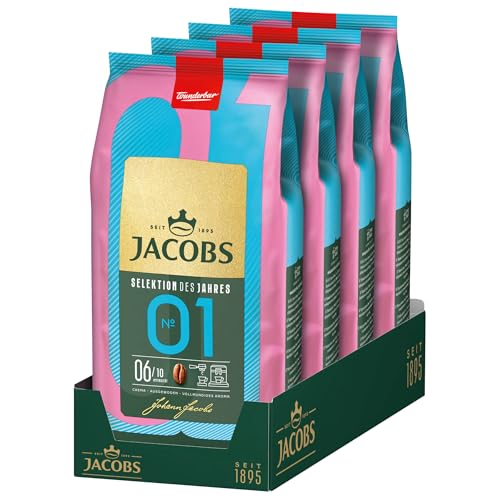 Jacobs Kaffeebohnen Selektion des Jahres No. 1, 4 x 1 kg von Jacobs