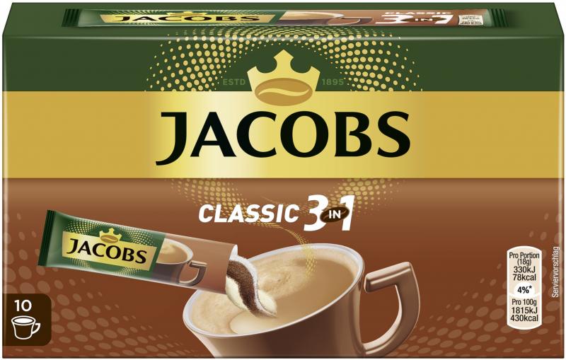 Jacobs Kaffeespezialitäten 3in1 Classic von Jacobs