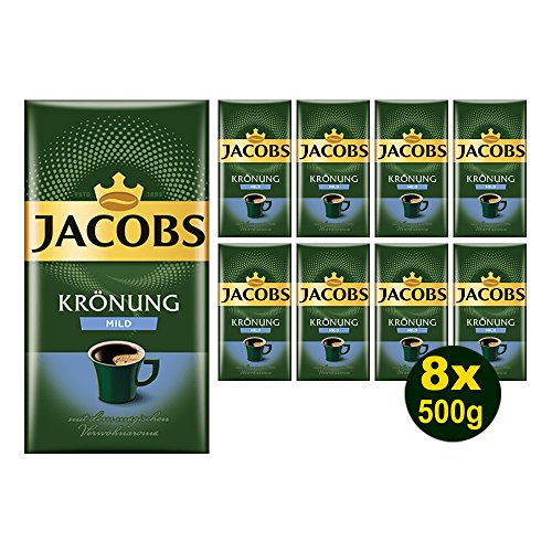 Jacobs Krönung Mild, Filterkaffee (8 x 500 g) von Jacobs