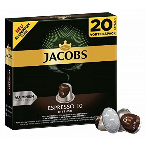 Jacobs - Lungo Intenso - 20 Kapseln von Jacobs