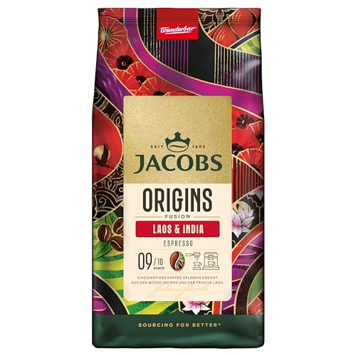 Jacobs Origins Laos & India Ganze Bohne 1 kg von Jacobs