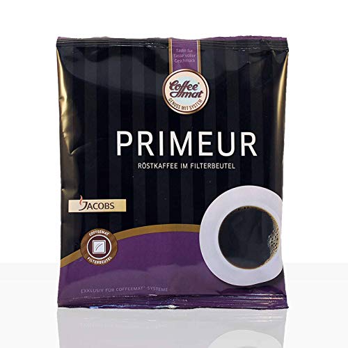 Jacobs Coffeemat Primeur Pouch - 36 x 60g Kaffee im Filterbeutel, Filterkaffee von Jacobs