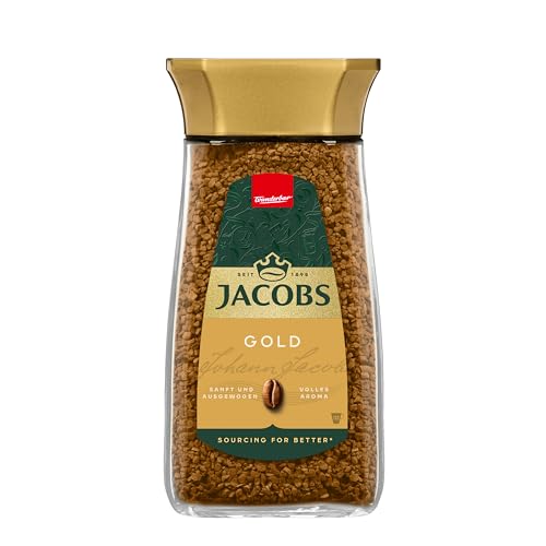 Jacobs löslicher Kaffee, Instant Kaffee, Gold, 200g von Jacobs