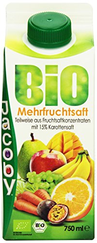 Jacoby Bio Mehrfruchtsaft, 8er Pack (8 x 750 ml) von Jacoby