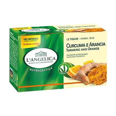 ANGELICA Teesana, CurCUMA und Orange, 20 Filter von Jacques Philippe