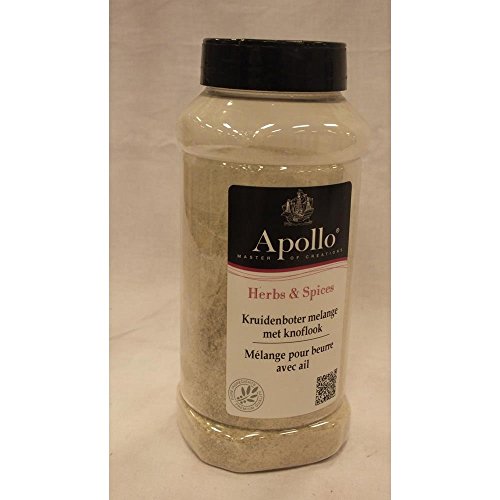 Apollo Gewürzmischung 'Herbs & Spices' Kruidenboter melange met knoflook 500g Dose (Kräuterbuttermischung mit Knoblauch) von Jadico