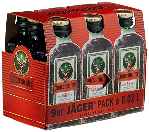 Jägermeister 9-JägerPack (9 x 0.02 l) von Jägermeister