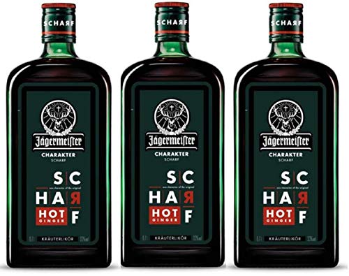 Jägermeister Scharf 3 x 0,7 Liter limitiert von Jägermeister