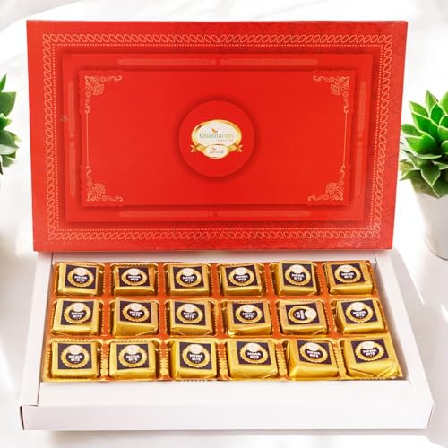 Ghasitaram Gifts Jaiccha Mewa Bites Box 18 Pcs |Gift for Diwali,Holi,Rakhi,Valentine,Christmas,Birthday,Anniversary,Her,Him| von Jaiccha