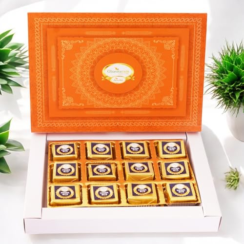 Ghasitaram Gifts Jaiccha Mewa Bites Box 12 Pcs |Gift for Diwali,Holi,Rakhi,Valentine,Christmas,Birthday,Anniversary,Her,Him| von Jaiccha