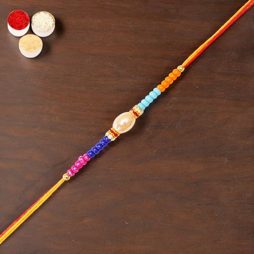 Ghasitaram Gifts Jaiccha Rakhi for Brother Rakhis Online N-924 Fancy Rakhi von Jaiccha