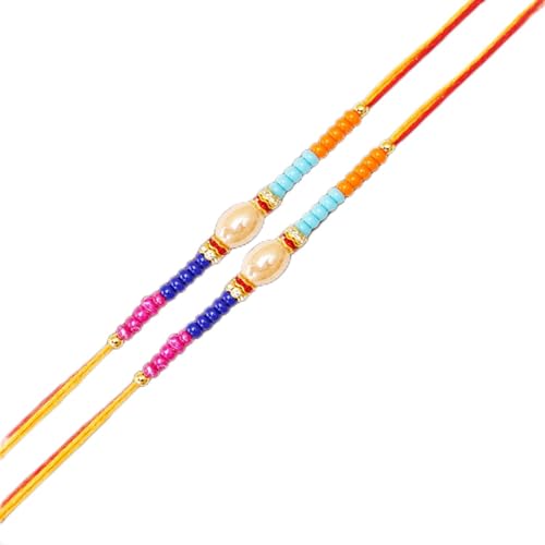 Ghasitaram Gifts Jaiccha Rakhi for Brother Rakhis Online Set of 2-N-924 Fancy Rakhi von Jaiccha