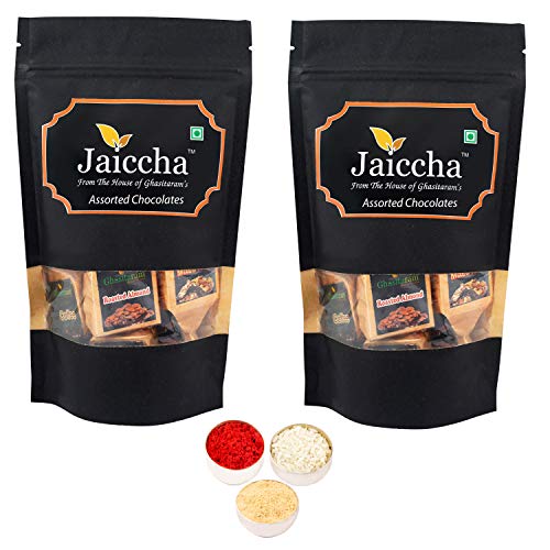 Jaiccha Ghasitaram Bhaidooj Gifts - Assorted Chocolates 400 GMS von Jaiccha