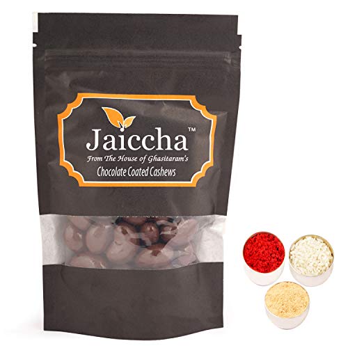 Jaiccha Ghasitaram Bhaidooj Gifts - Chocolate Coated Cashews von Jaiccha