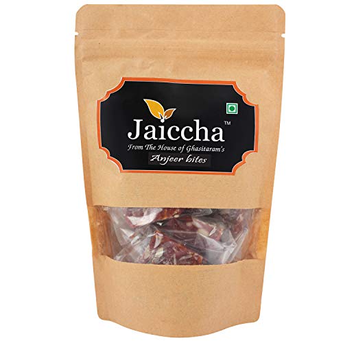 Jaiccha Ghasitaram Cashew Anjeer Bites 200 GMS in Brown Paper Pouch von Jaiccha