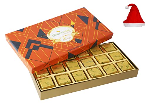 Jaiccha Ghasitaram Christmas Gifts MEWA Bites in Designer Box 18 pcs von Jaiccha