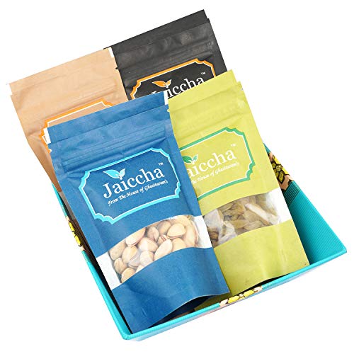 Jaiccha Ghasitaram Diwali Gifts Small Basket of 4 Dryfruits von Jaiccha