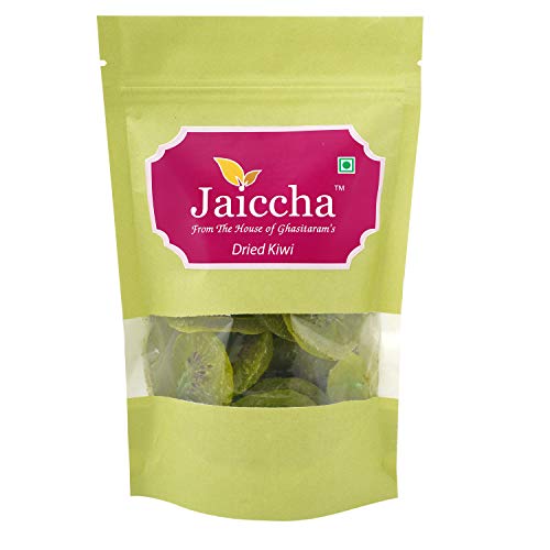 Jaiccha Ghasitaram Dried Kiwi 200 GMS in Green Paper Pouch von Jaiccha