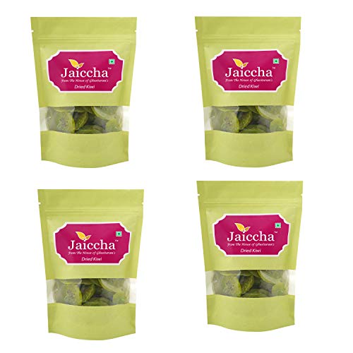 Jaiccha Ghasitaram Dried Kiwi 800 GMS in Green Paper Pouch von Jaiccha