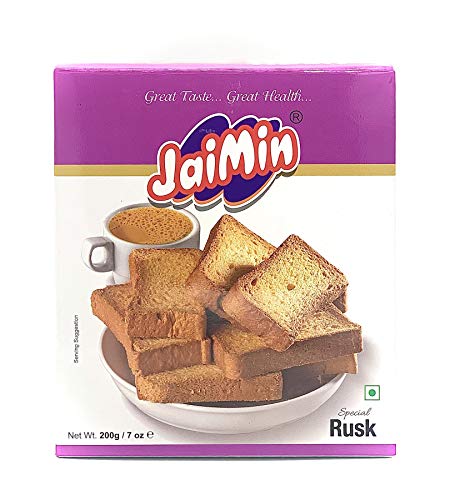 Jaimin Special Rusk Kuchen-Zwieback - 200g - 3er-Packung von Jaimin