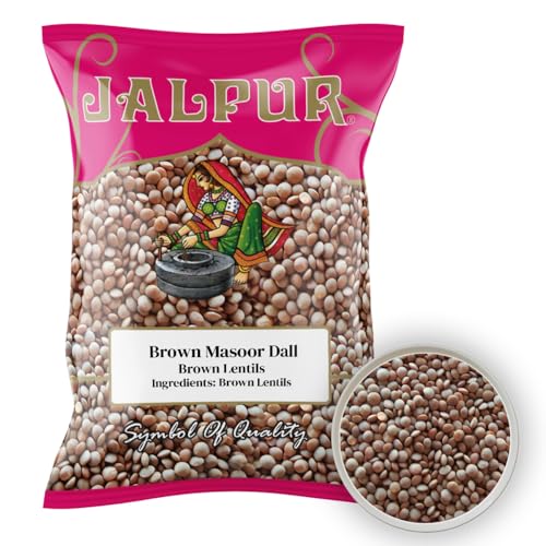 Braune Linsen (Masoor Dal) - 100 g von Jalpur