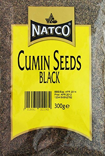 Natco Black Jeera (Cumin) Seeds 300g von Jalpur